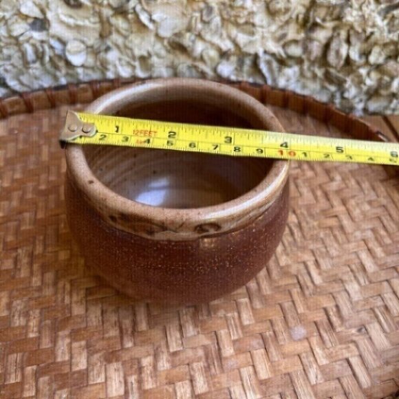 Studio pottery Handmade small pottery vase bowl jar OOAK - Picture 7 of 8